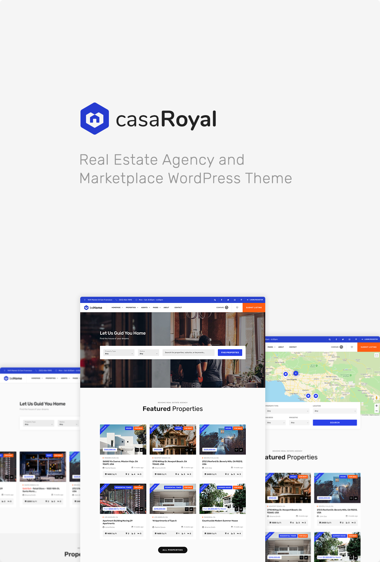 casaRoyal - Real Estate WordPress Theme - 3